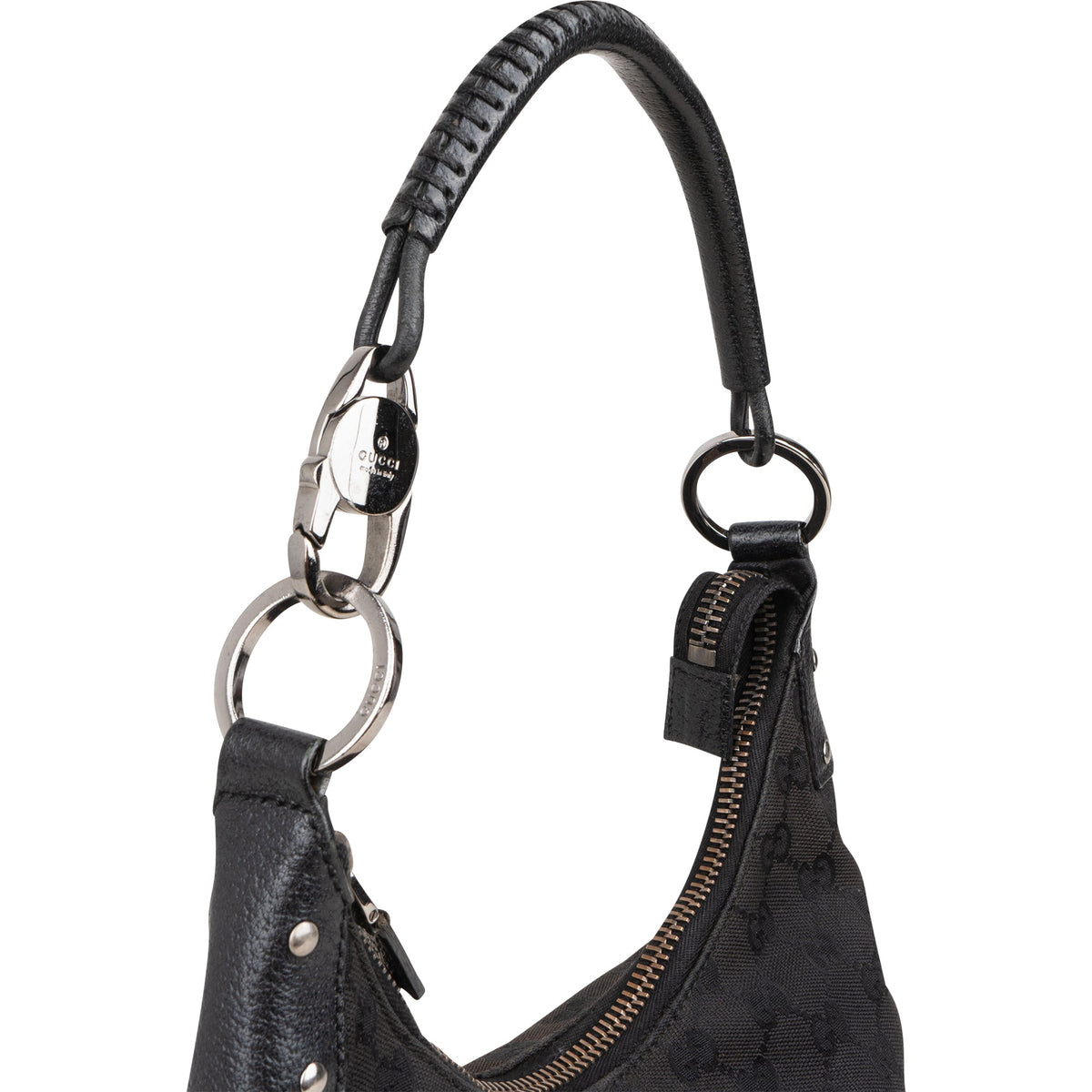 Gucci Monogram GG Canvas Abbey Shoulder Bag