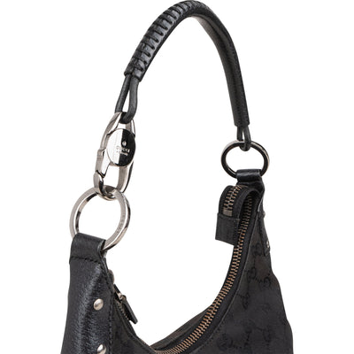 Gucci Monogram GG Canvas Abbey Shoulder Bag