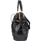 Miu Miu Black Patent Leather City Handbag