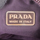 Prada Purple Nylon Triangle Handbag