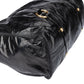 Miu Miu Black Patent Leather City Handbag