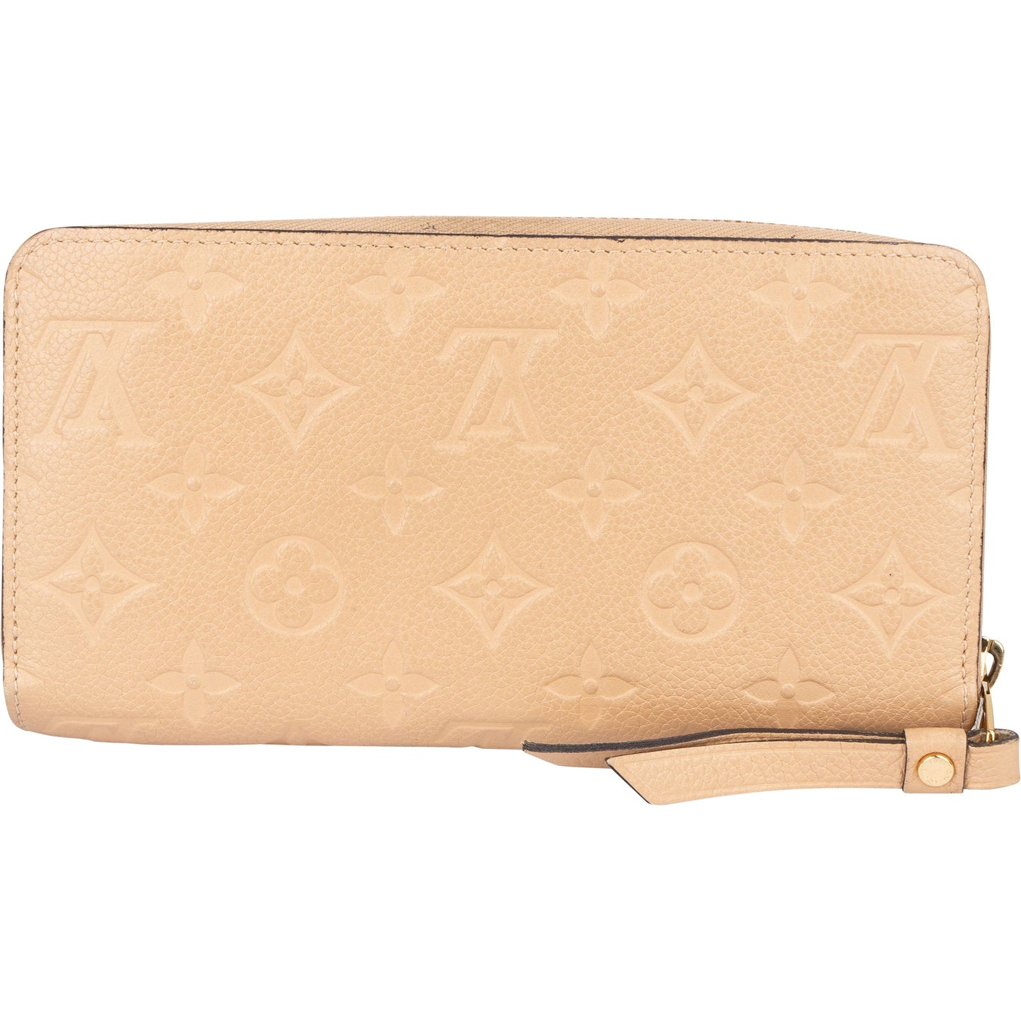 Louis Vuitton Leather Monogram Empreinte Zippy Wallet