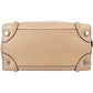 Céline Taupe Leather Luggage Handbag