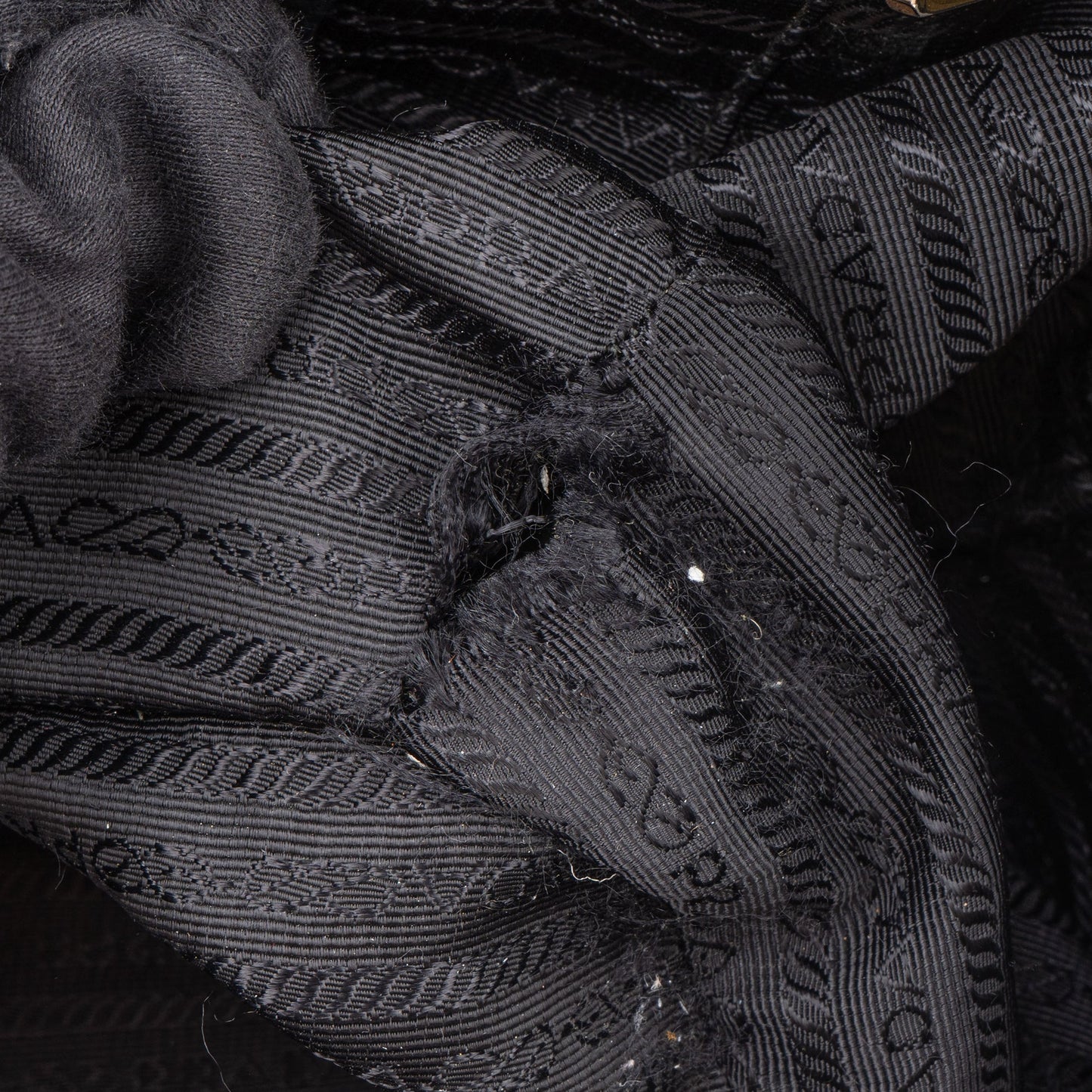 Prada Quilted Nylon City Handbag