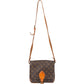 Louis Vuitton Canvas Monogram Cartouchiere MM Crossbody Bag