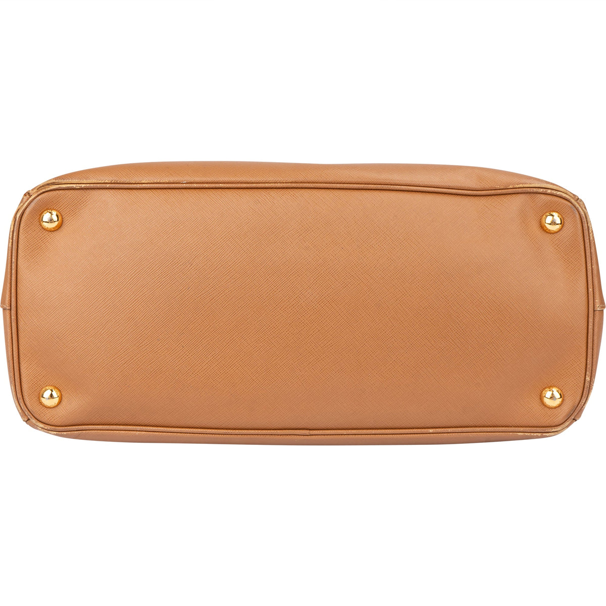 Prada Brown Leather Galleria Handbag