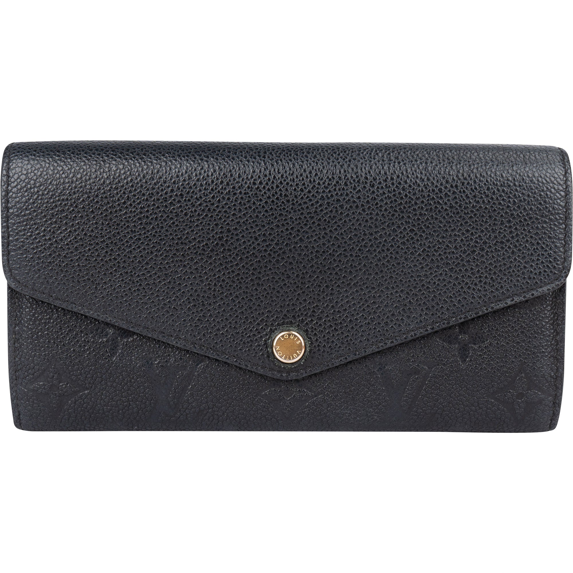 Louis Vuitton Monogram Empreinte Leather Sarah Wallet