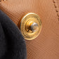 Prada Brown Leather Galleria Handbag