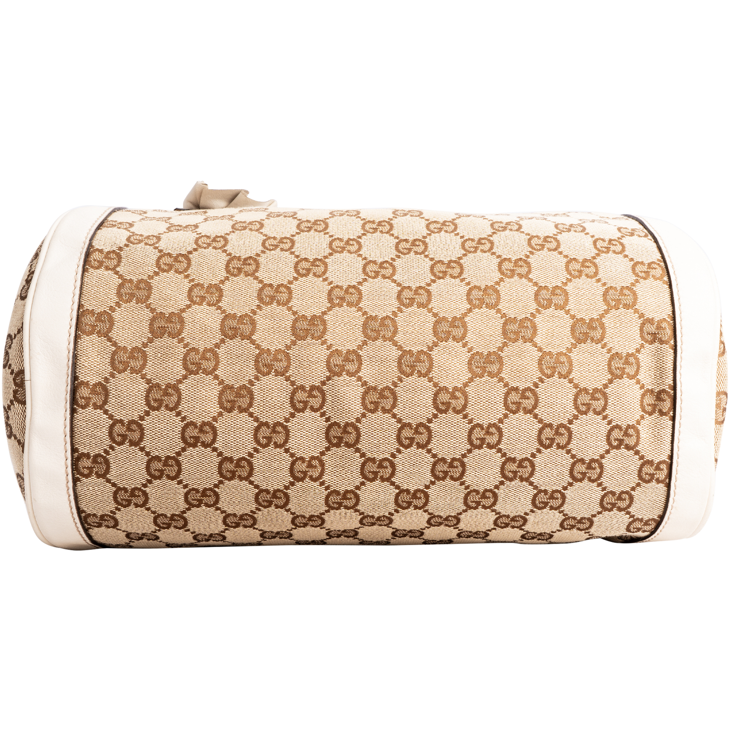 Gucci Monogram Trophy Flower Boston Bag