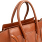 Céline Brown Leather Luggage Handbag