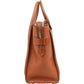 Céline Brown Leather Luggage Handbag
