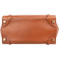 Céline Brown Leather Luggage Handbag