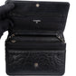 Chanel Lambskin Camellia Wallet On Chain Crossbody Bag