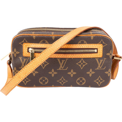 Louis Vuitton Canvas Monogram Pochette Cite Shoulder Bag