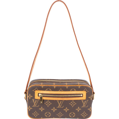 Louis Vuitton Canvas Monogram Pochette Cite Shoulder Bag