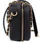 Chanel Quilted Caviar Leather CC Filigree Crossbody Bag