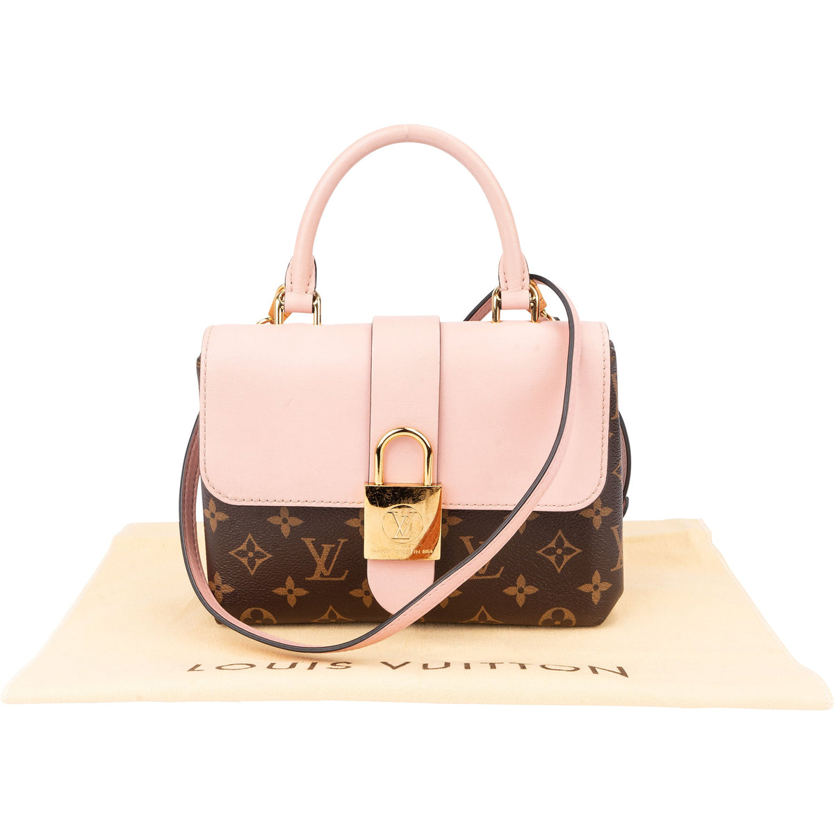 Louis Vuitton Canvas Monogram Locky BB Handbag