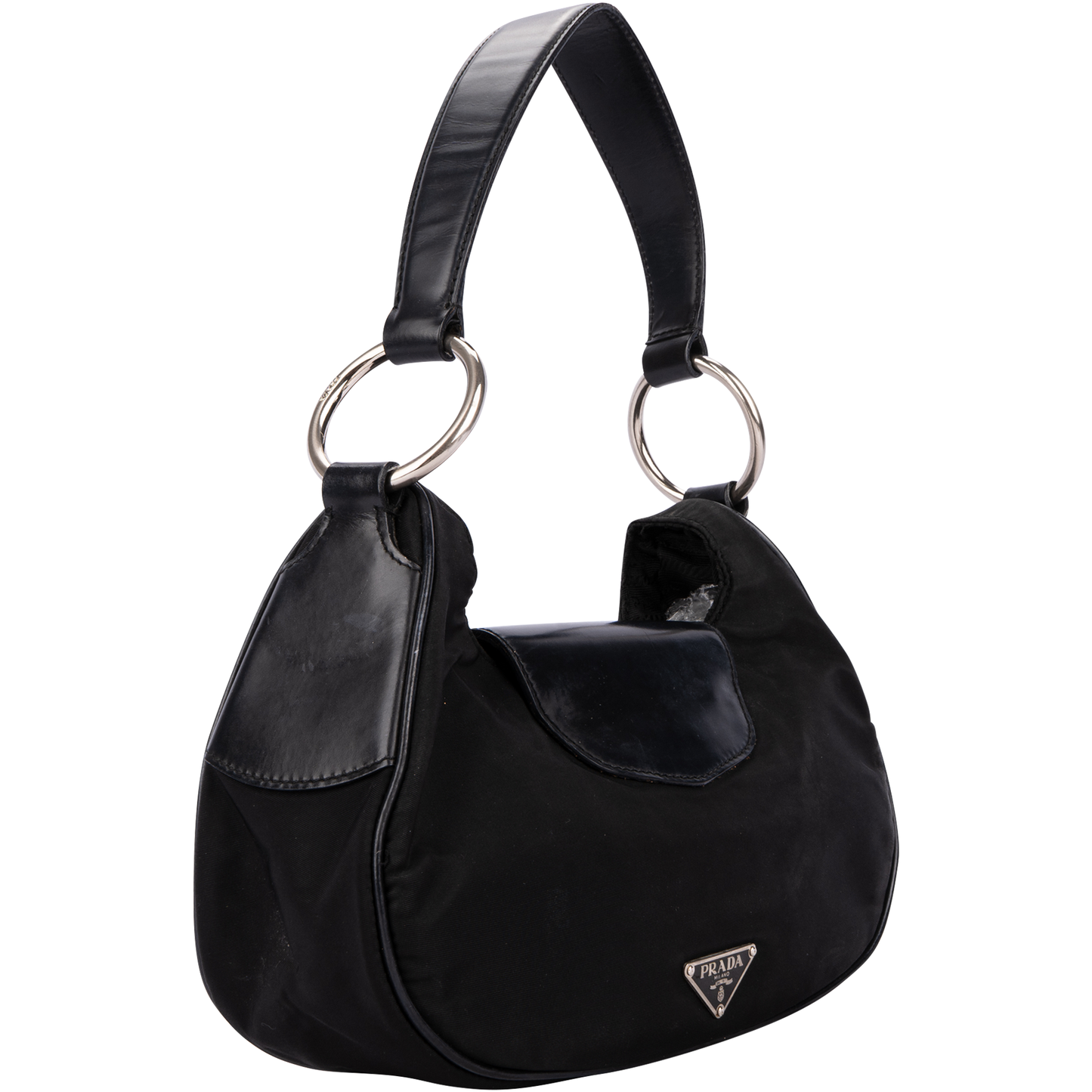 Prada Tessuto Hobo Shoulder Bag