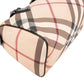 Burberry Nova-Check Monogram Boston Handbag