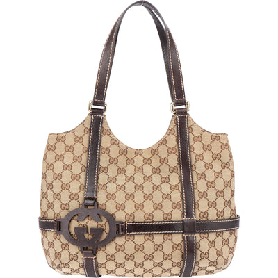 Gucci GG Monogram Central Handbag