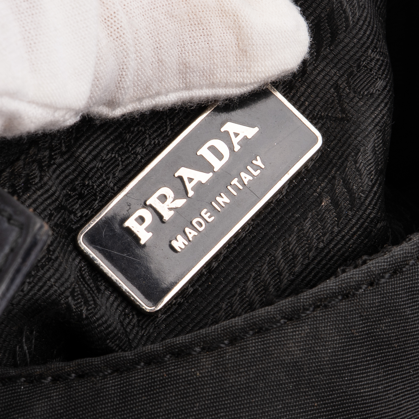 Prada Tessuto Hobo Shoulder Bag