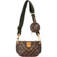 Louis Vuitton Canvas Monogram Multi Pochette Crossbody Bag M44813