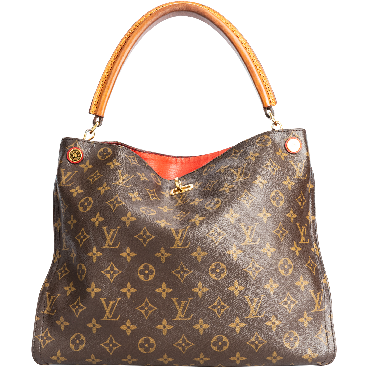 Louis Vuitton 2015 Canvas Monogram Gaia Shopper Bag