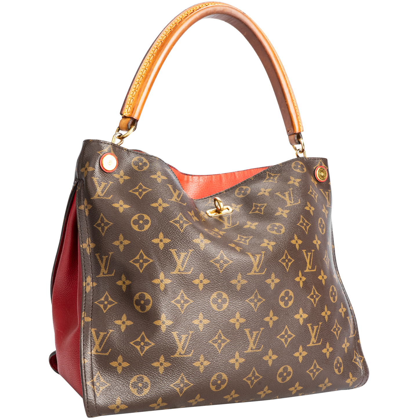 Louis Vuitton 2015 Canvas Monogram Gaia Shopper Bag