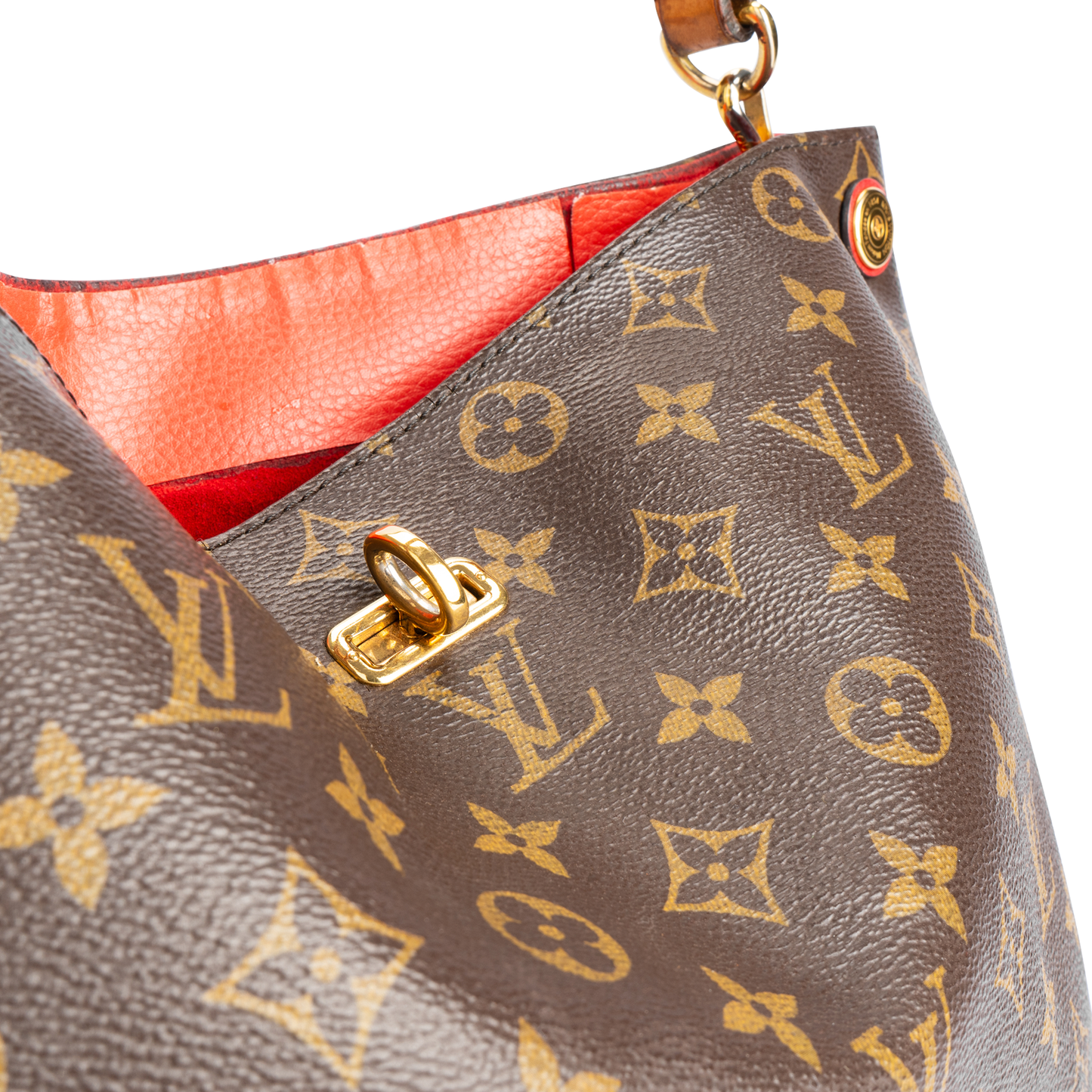 Louis Vuitton 2015 Canvas Monogram Gaia Shopper Bag