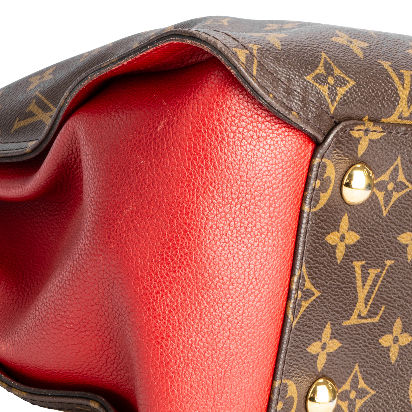 Louis Vuitton 2015 Canvas Monogram Gaia Shopper Bag