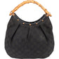 Gucci GG Monogram Bamboo Handbag
