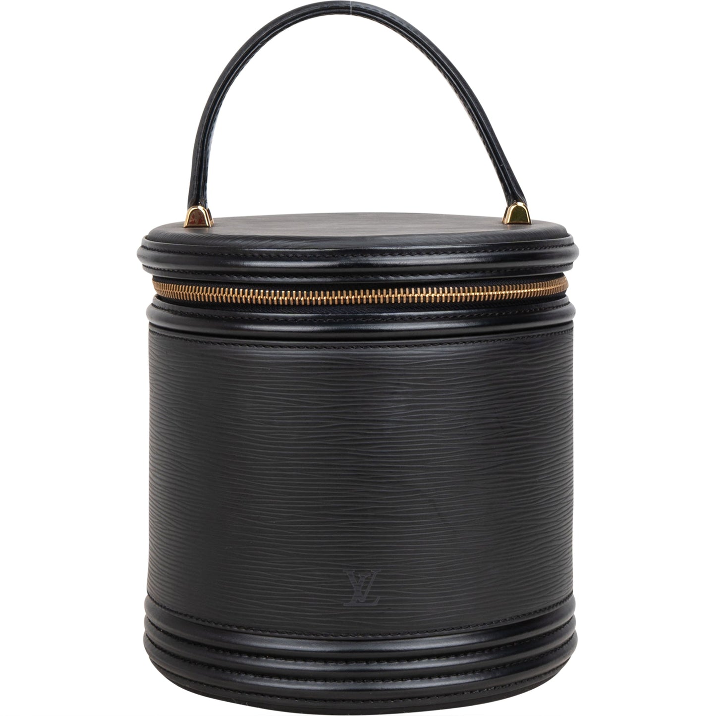 Louis Vuitton Noir Epi Leather Cannes Vanity Handbag