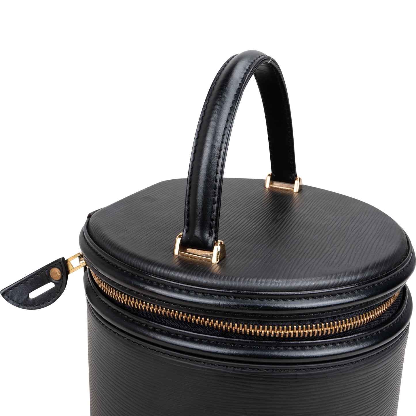Louis Vuitton Noir Epi Leather Cannes Vanity Handbag