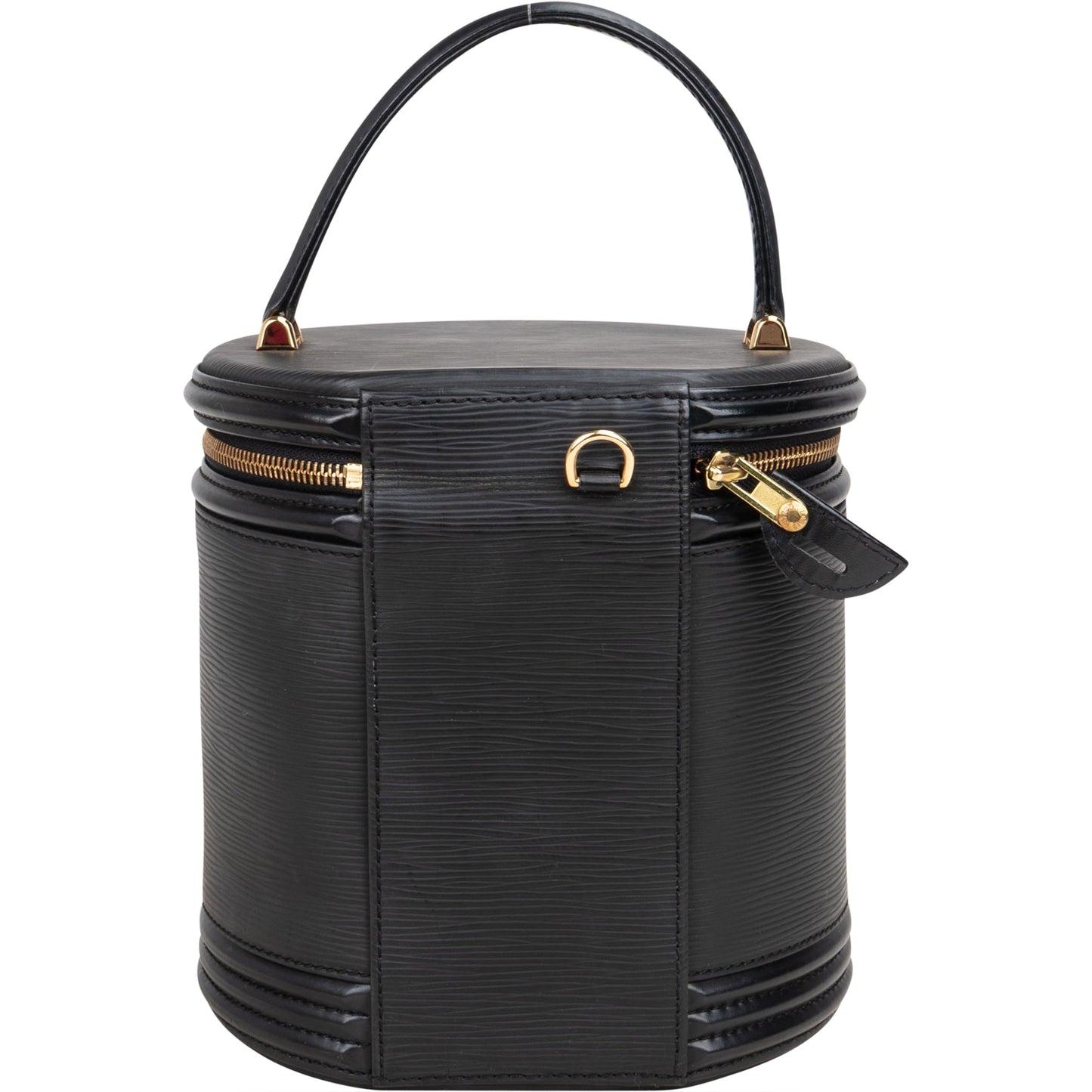 Louis Vuitton Noir Epi Leather Cannes Vanity Handbag