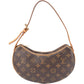 Louis Vuitton Canvas Monogram Croissant PM Handbag
