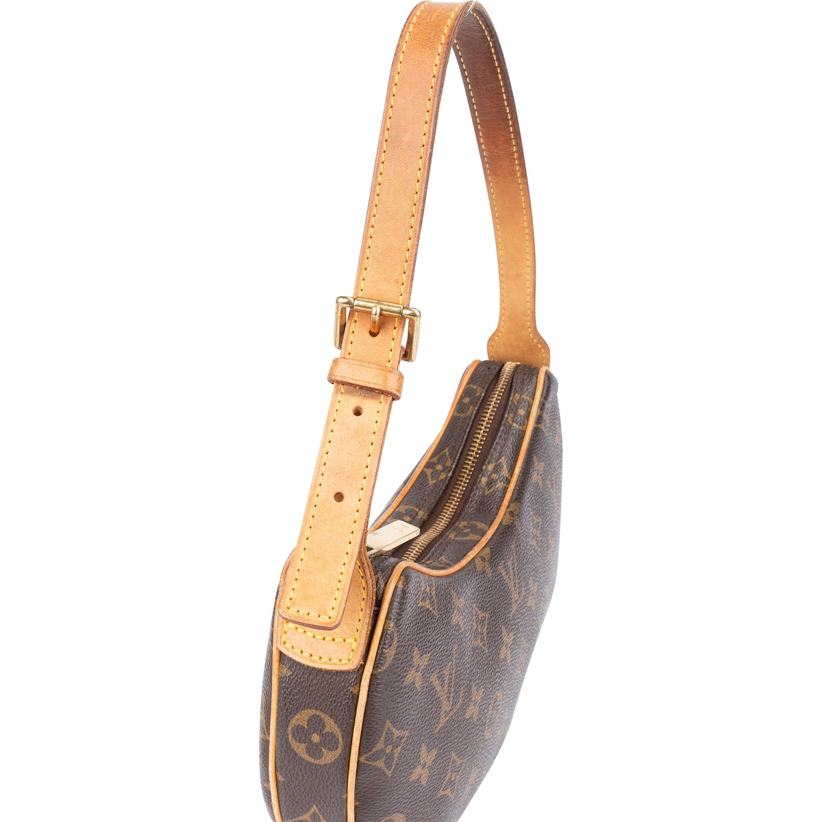 Louis Vuitton Canvas Monogram Croissant PM Handbag