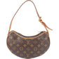 Louis Vuitton Canvas Monogram Croissant PM Handbag
