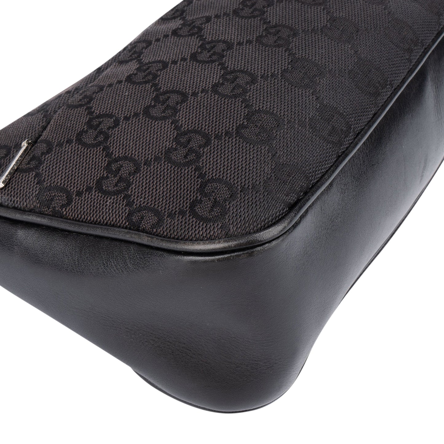 Gucci GG Monogram Bamboo Handbag