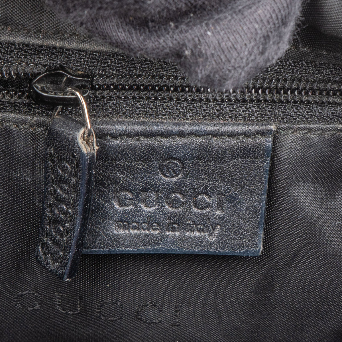 Gucci GG Monogram Bamboo Handbag