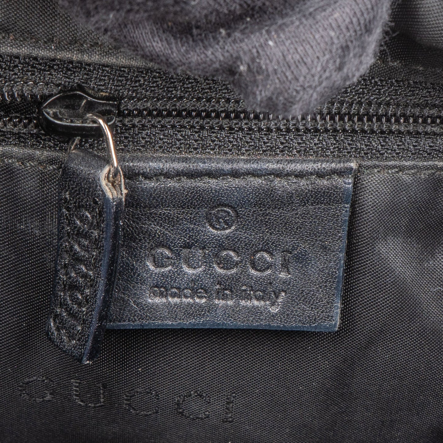 Gucci GG Monogram Bamboo Handbag
