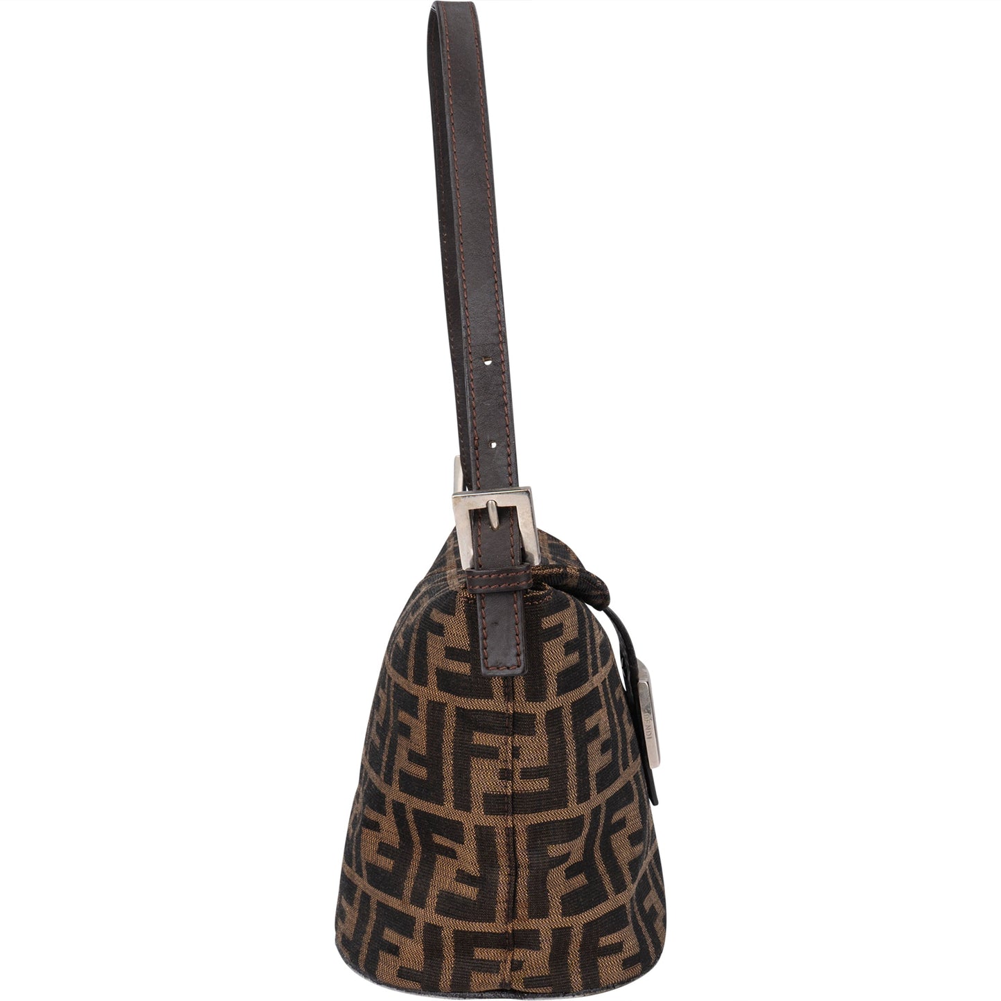 Fendi FF Monogram Baguette Shoulder Bag