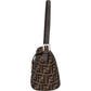 Fendi FF Monogram Baguette Shoulder Bag