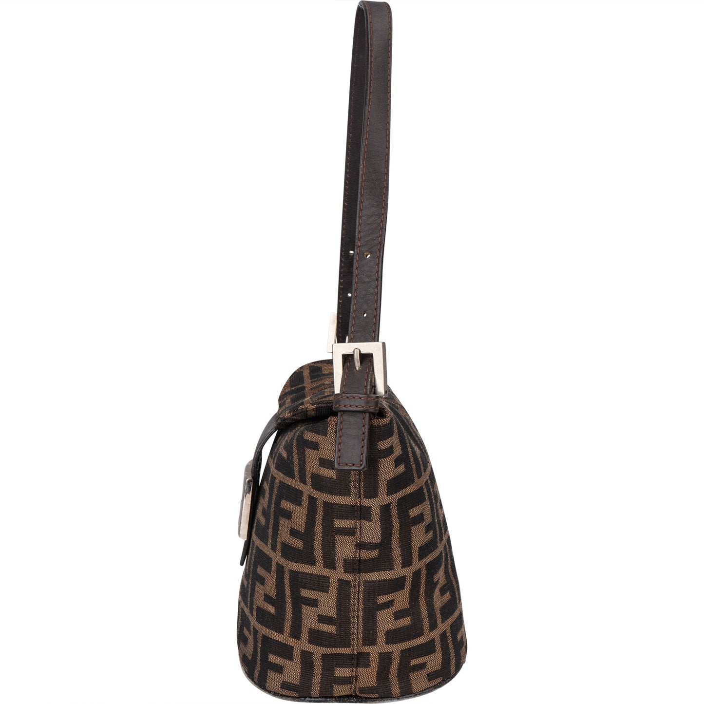 Fendi FF Monogram Baguette Shoulder Bag