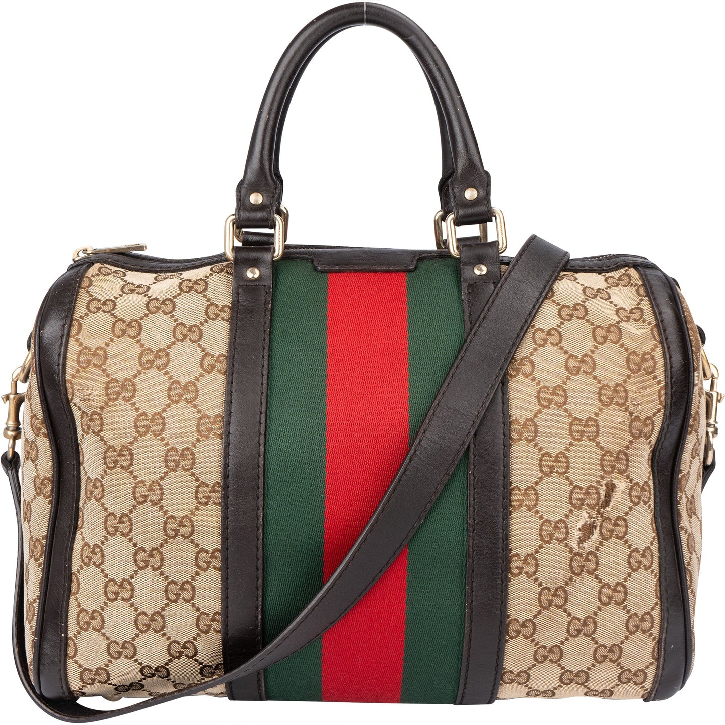 Gucci GG Monogram Boston Handbag