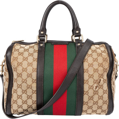Gucci GG Monogram Boston Handbag
