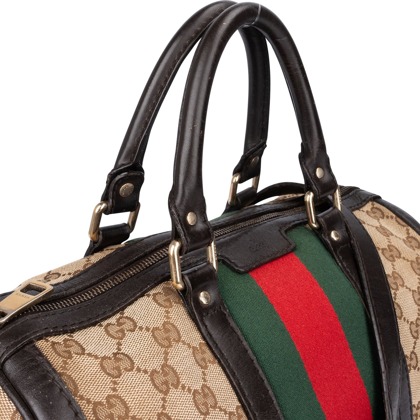 Gucci GG Monogram Boston Handbag