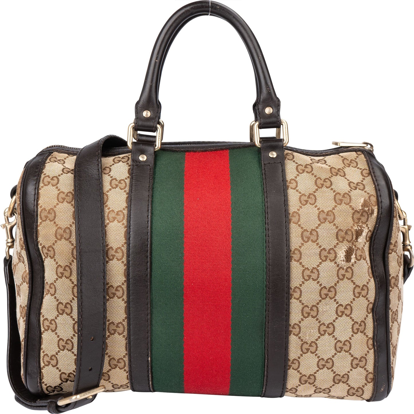 Gucci GG Monogram Boston Handbag