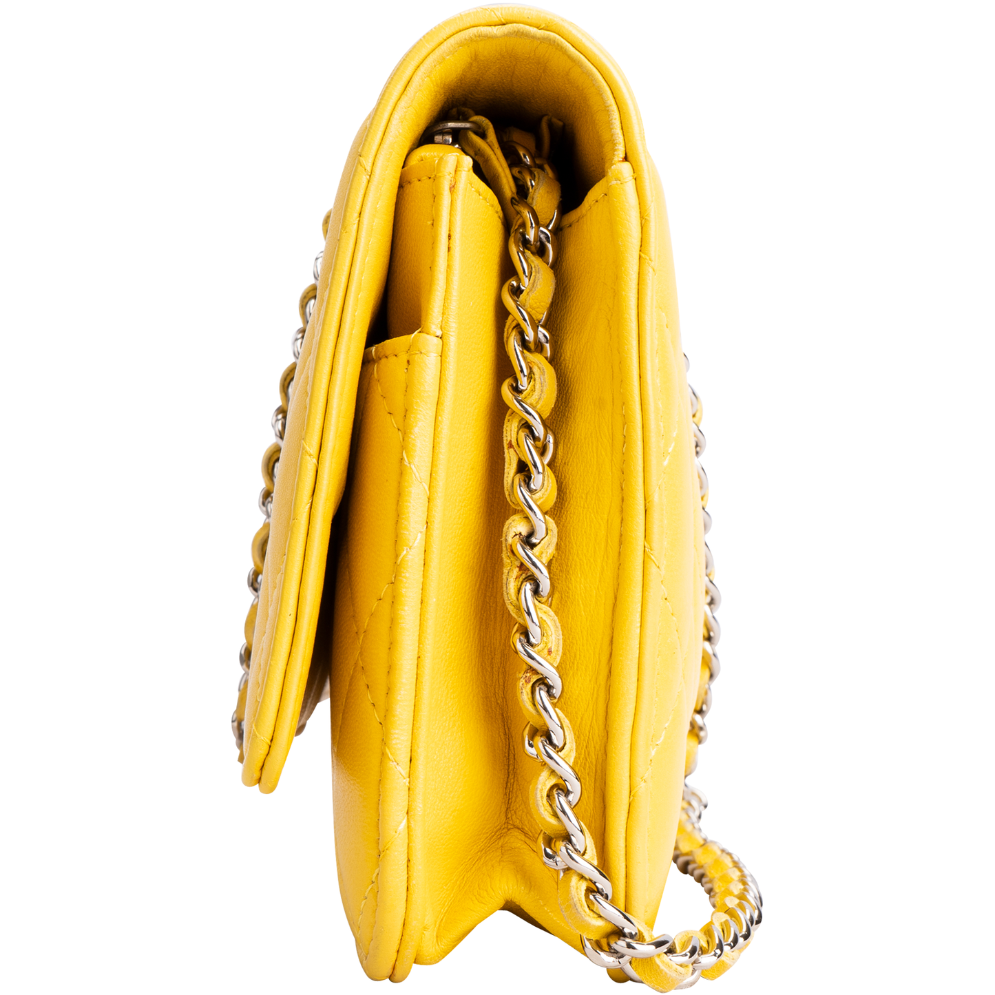 Chanel Quilted Lambskin Wallet On Chain Crossbody Bag