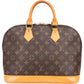 Louis Vuitton Canvas Monogram Alma PM Handbag