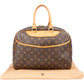 Louis Vuitton Canvas Monogram Deauville Handbag